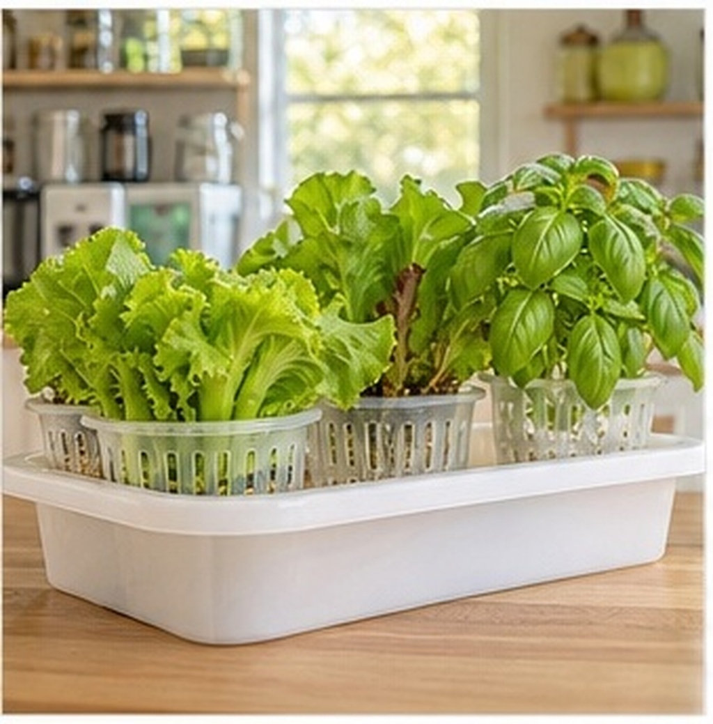 Plant Pot - 4 قطع من شبكات التحكم في