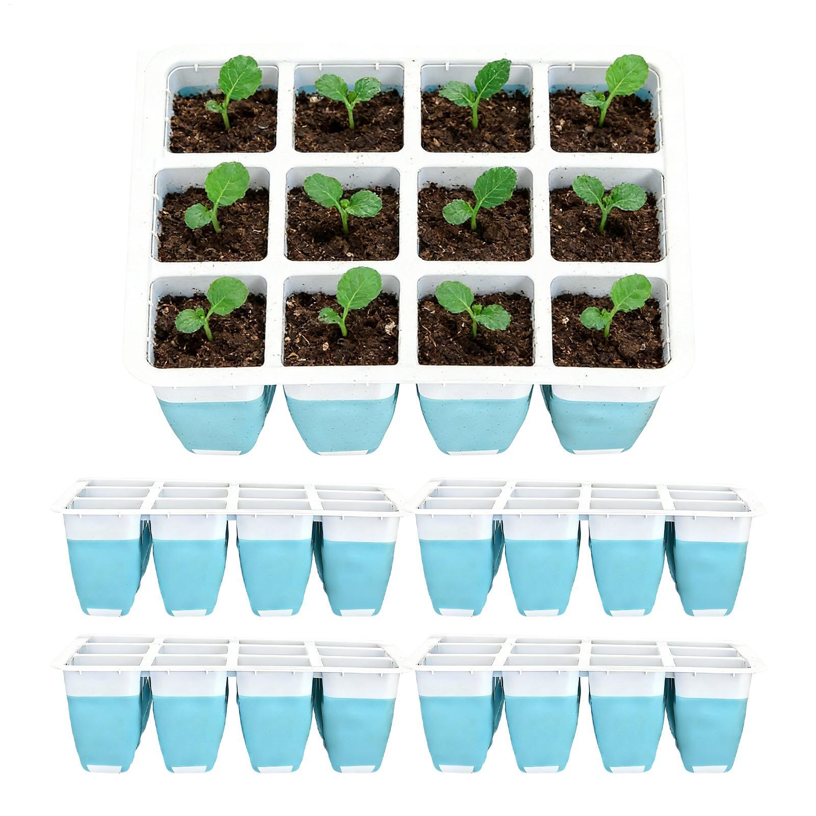 Seed Starter Tray - مجموعة من 5 صواني سيليكون لبدء