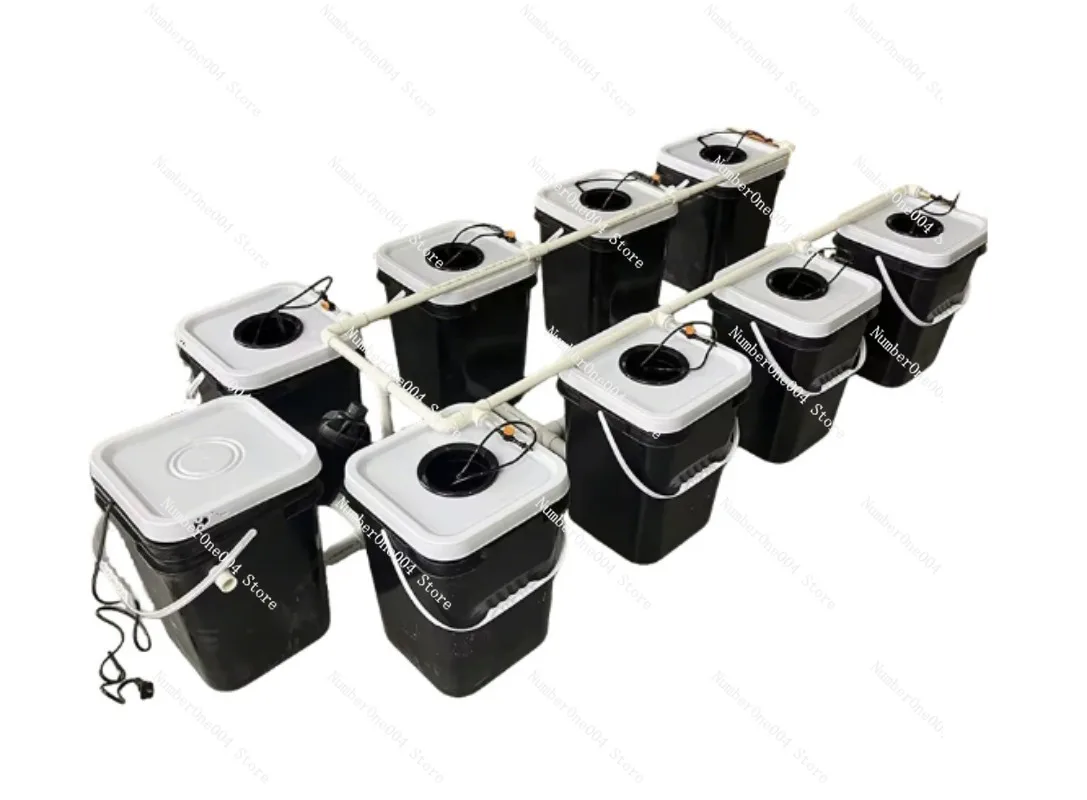 Hydroponic Kit - نظام زراعة مائي منزلي للشرفة RDWC،