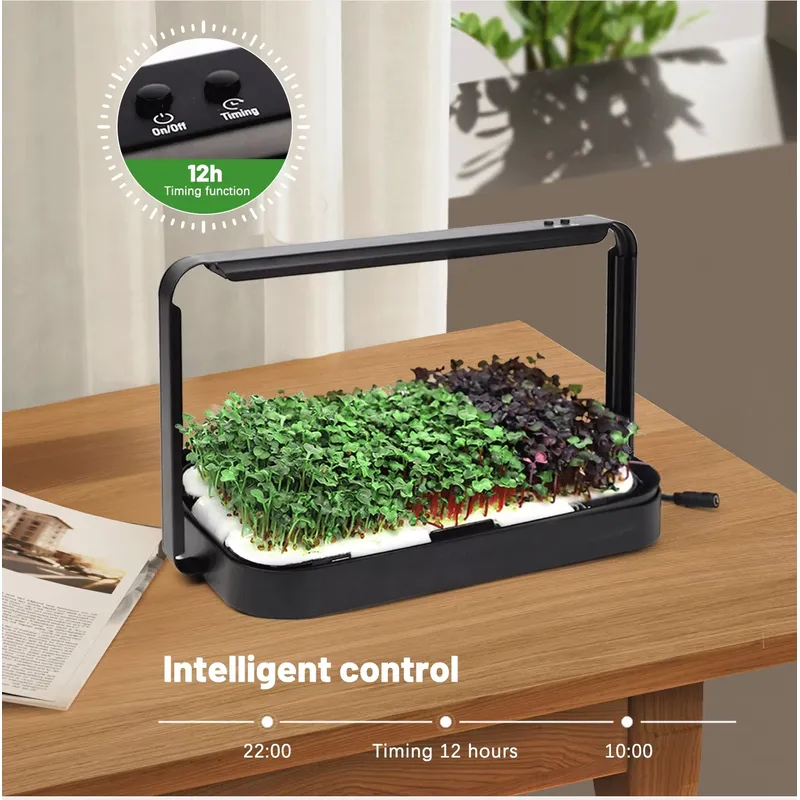 نظام زراعة ميكروجرينز هيدروبون - مراجعة Self Watering Planter وسعره