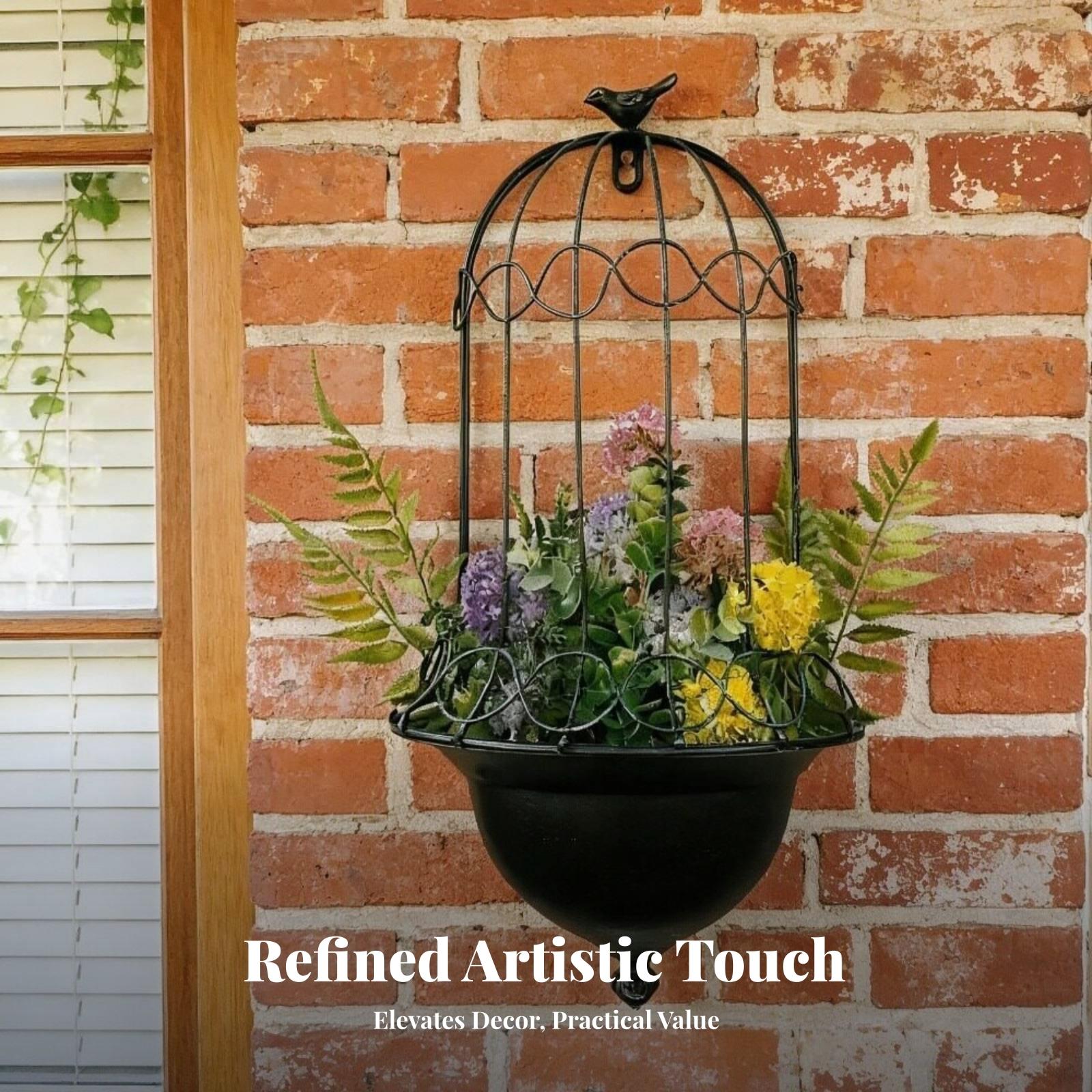 حامل زهور معلق عمودي على شكل ق - مراجعة Vertical Planter وسعره