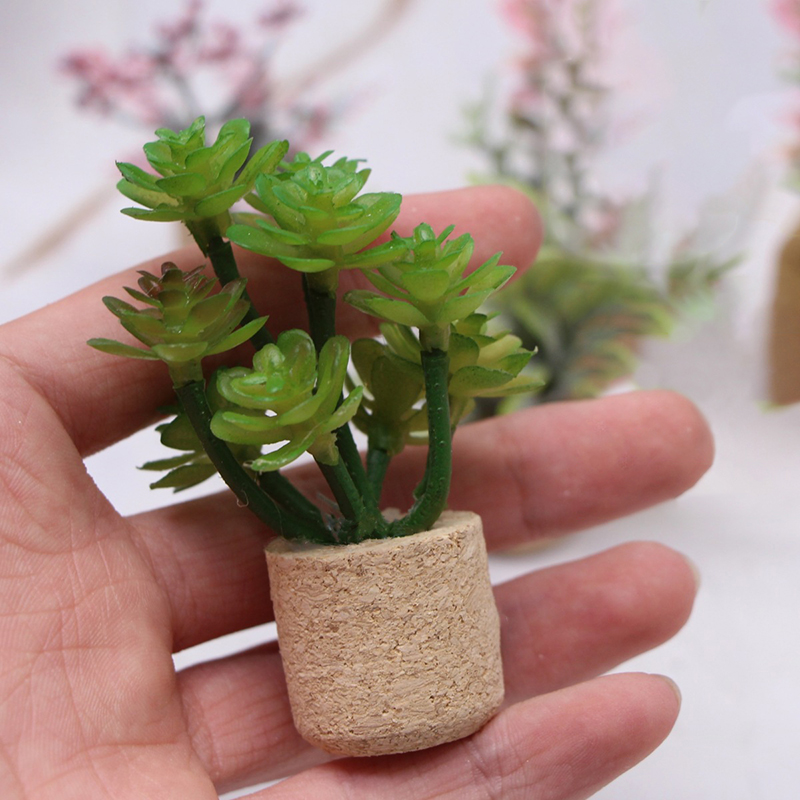 نموذج زهور ونباتات محاكاة مصغر - مراجعة Plant Pot وسعره