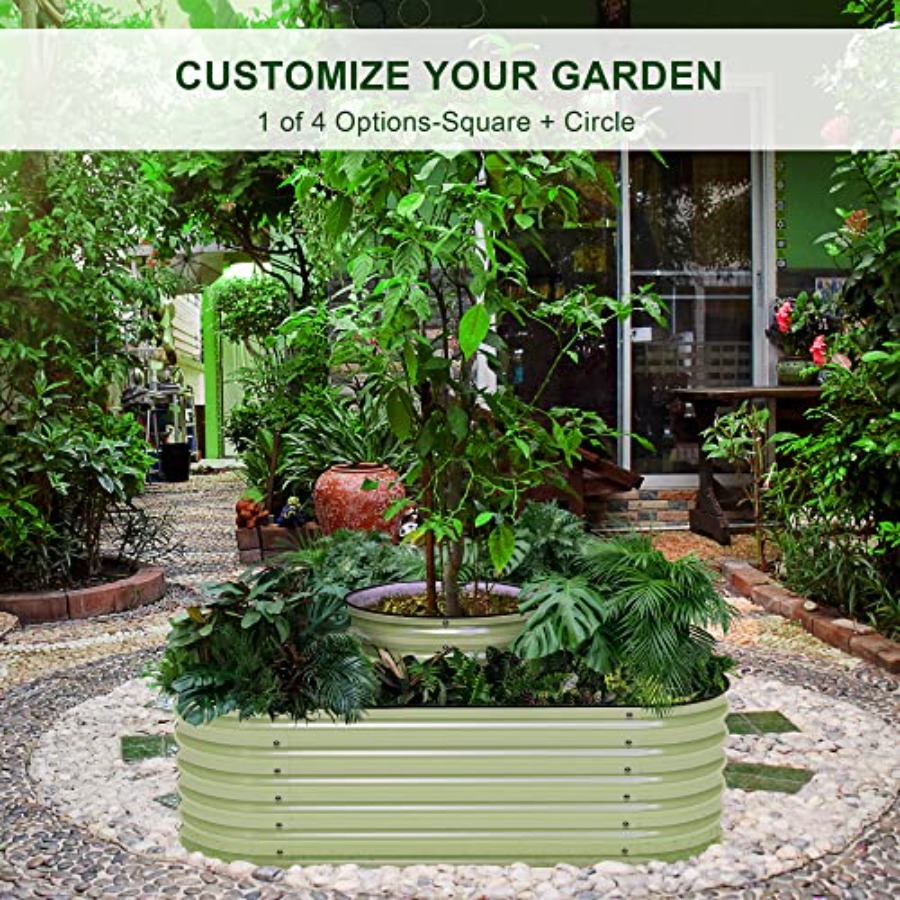 أحواض زراعة خارجية مُصممة على  - مراجعة Raised Garden Bed وسعره