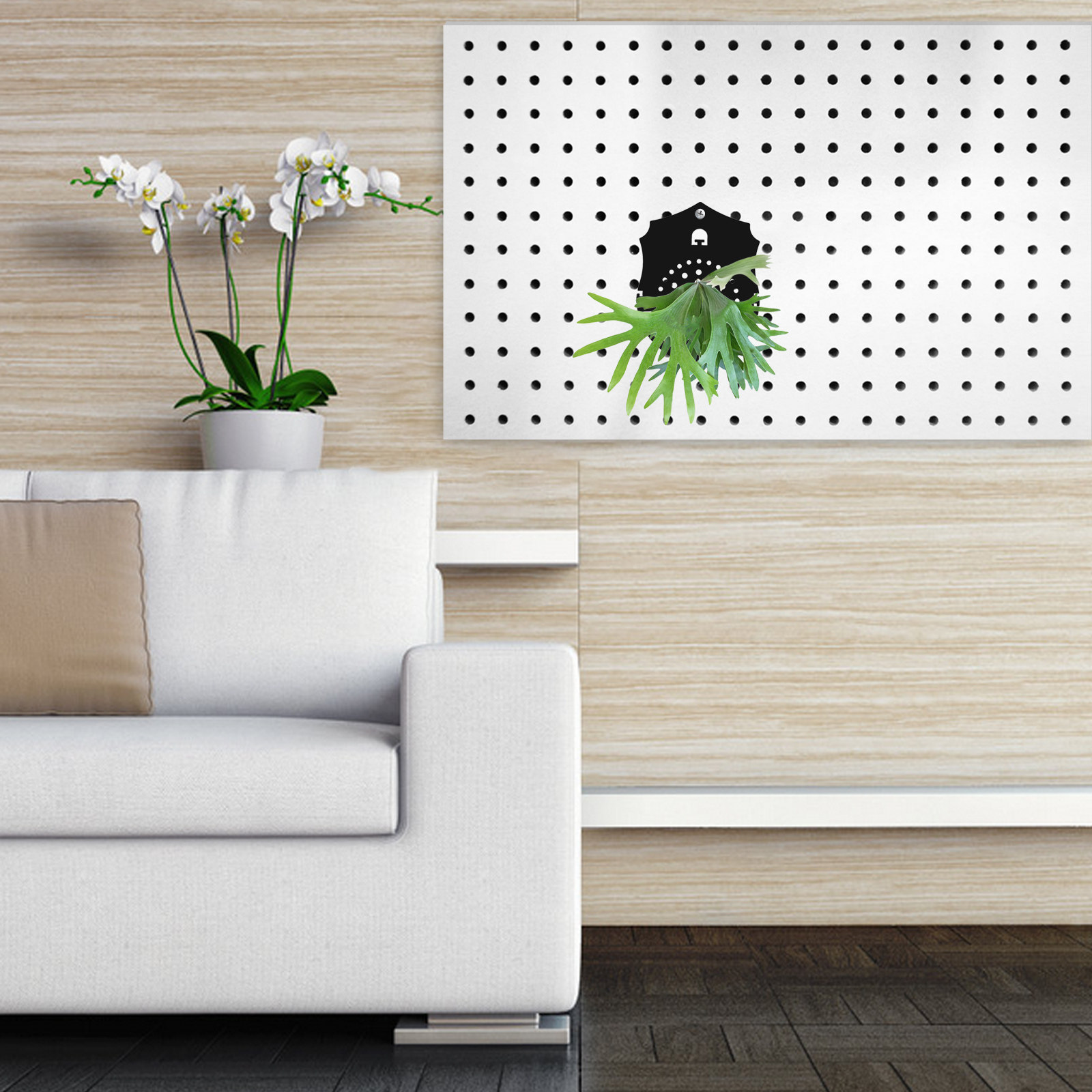 لوحة تثبيت نبات السرخس الأسود  - مراجعة Vertical Planter وسعره