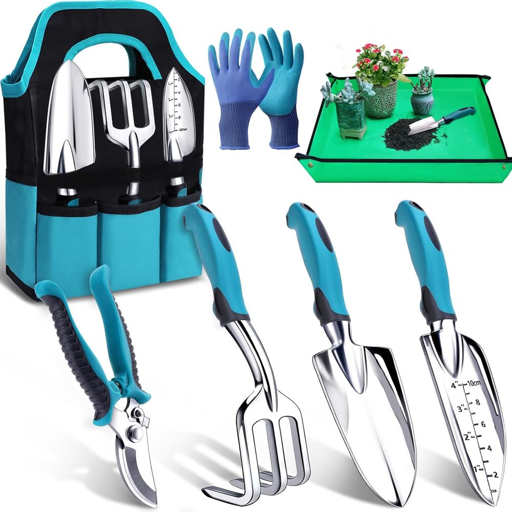 مجموعة أدوات البستنة المتينة ا - مراجعة Trowel Garden Tools وسعره