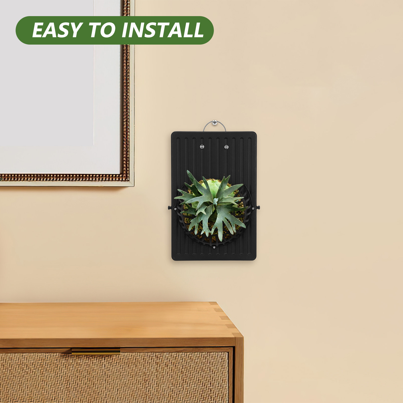 لوحة تثبيت بلاستيكية للنباتات  - مراجعة Vertical Planter وسعره