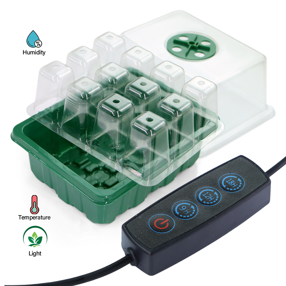 LED أواني الحضانة مع تنمو ضوء  - مراجعة Seed Starter Tray وسعره
